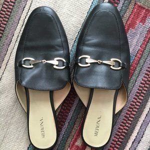 Merona Black Mule Sz 8.5